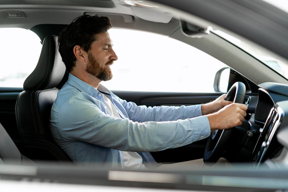 intérieur d'une voiture moderne